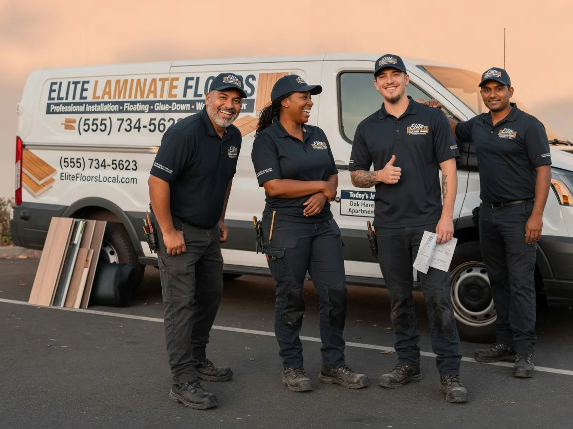 Laminate flooring installation company in Keswick, IA